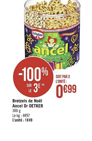 Bretzels De Noël Ancel Dr Oetker