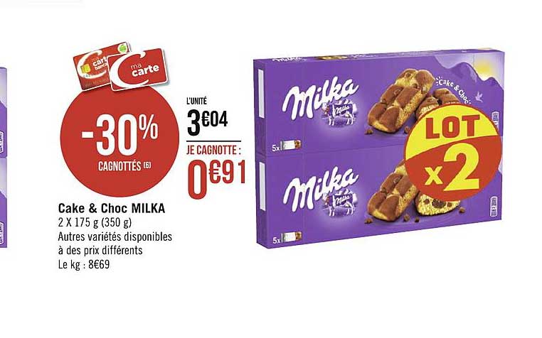 Cake & Choc Milka