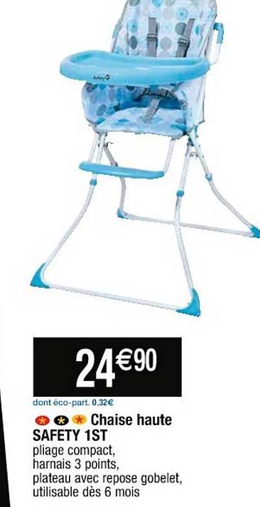 Chaise Haute Safety 1st