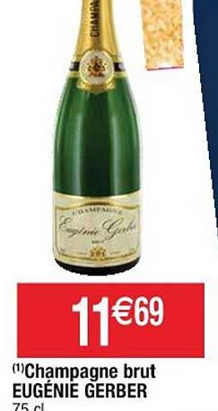 champagne brut eugénie gerber