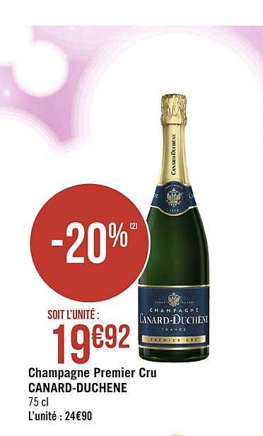champagne premier cru canard-duchene