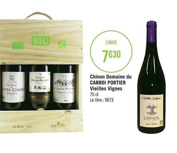 chinon domaine du carroi portier vieilles vignes