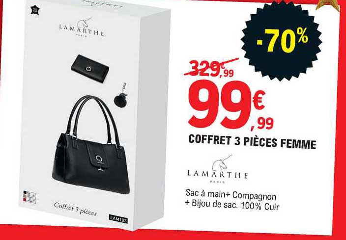 Coffret 3 Pièces Femme Lamarthe