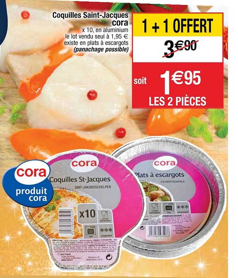 coquilles saint jacques cora