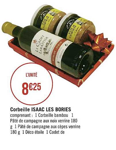 corbeille isaac les bories