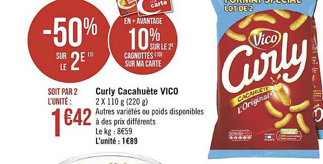 Curly Cacahuète Vico