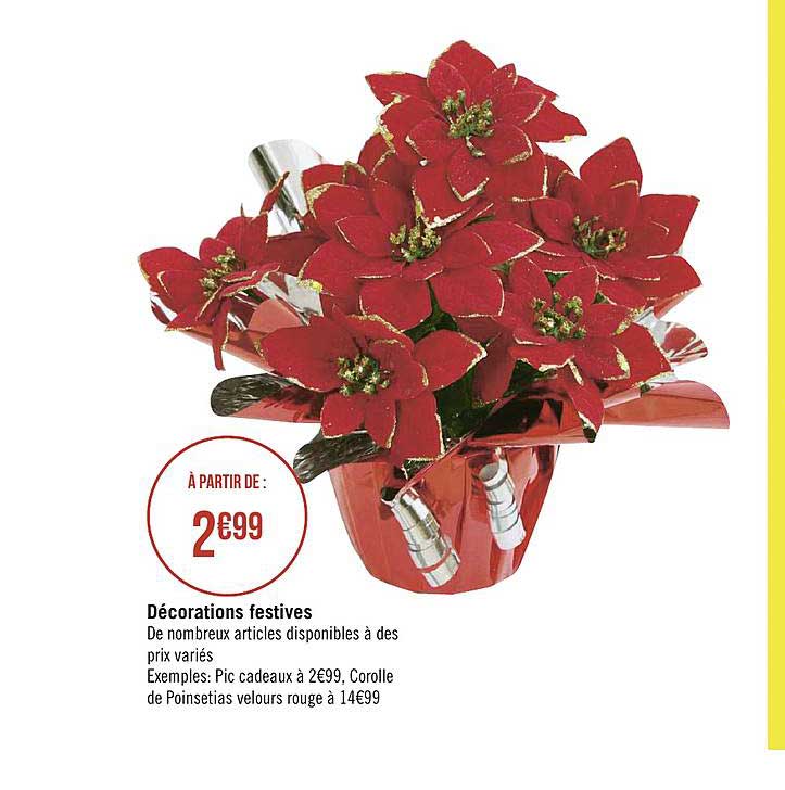 décorations festives