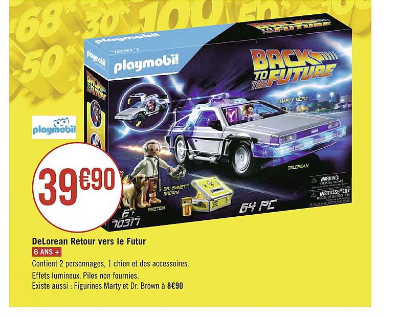 delorean retour vers le futur