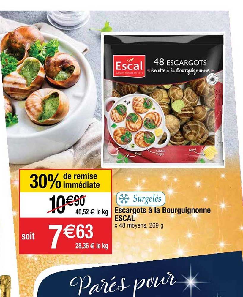 escargots à la bourguignonne escal