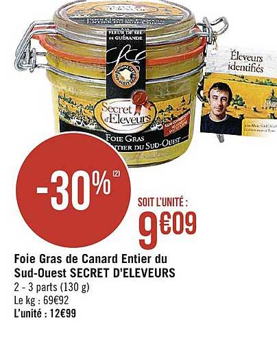 foie gras de canard entier du sud ouest secret d'eleveurs