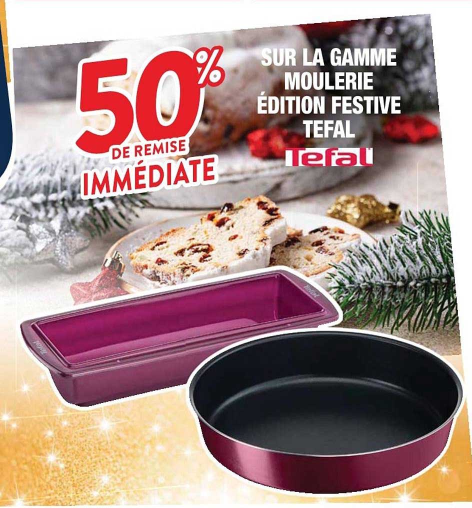 gamme moulerie édition festive tefal
