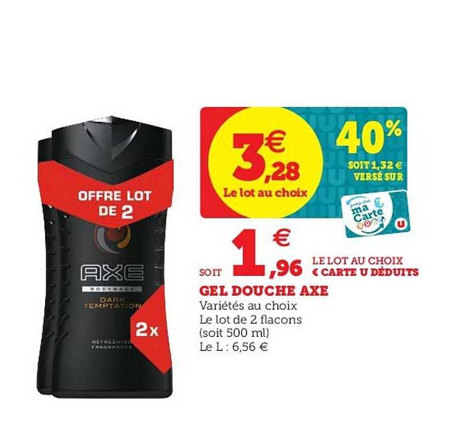 Gel Douche Axe