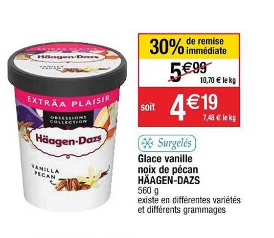 Glace Vanille Noix De Pécan Häagen-dazs