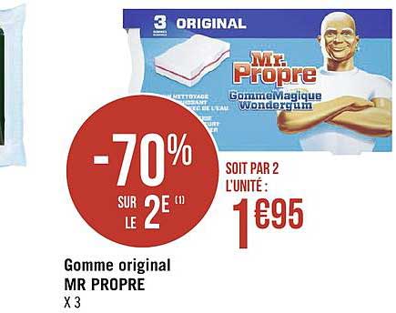 gomme original mr propre