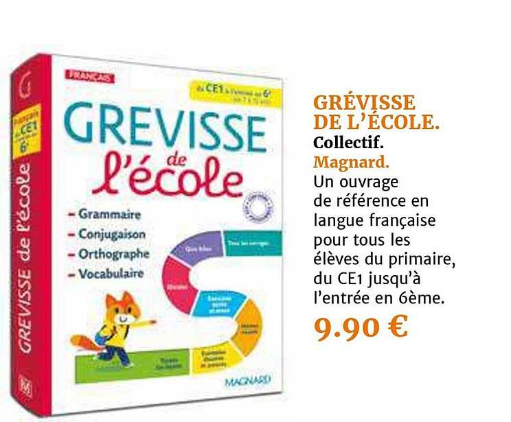 grèvisse de l'école collectif magnard