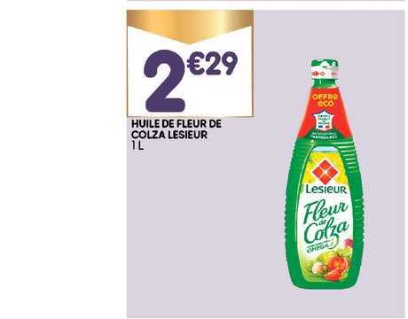 Huile De Fleur De Colza Lesieur