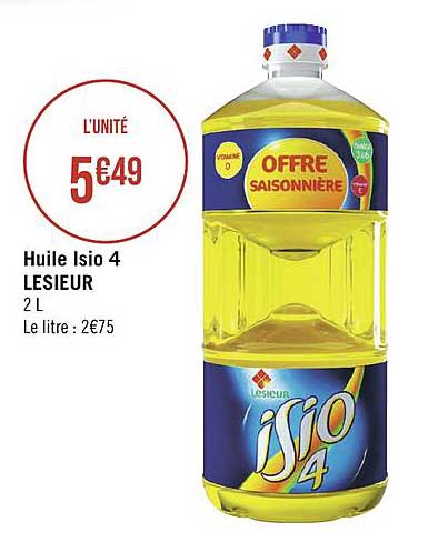 huile isio 4 lesieur