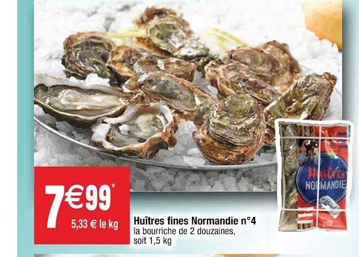 huîtres fines normandie n°4