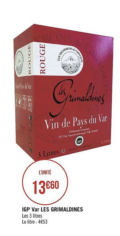 Igp Var Les Grimaldines