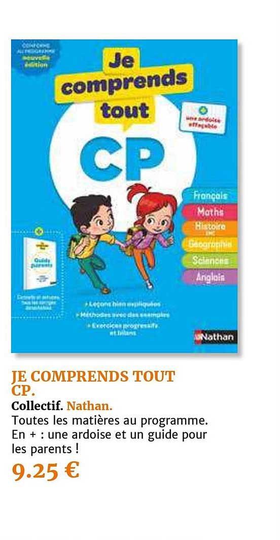 je comprends tout cp collectif nathan