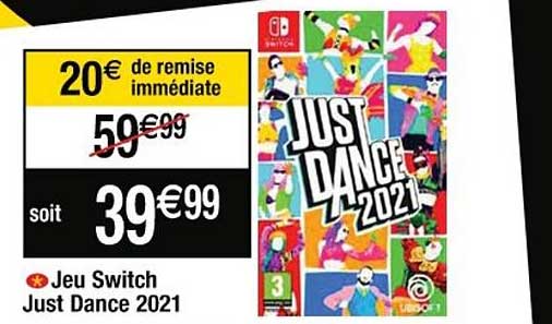 jeu switch just dance 2021