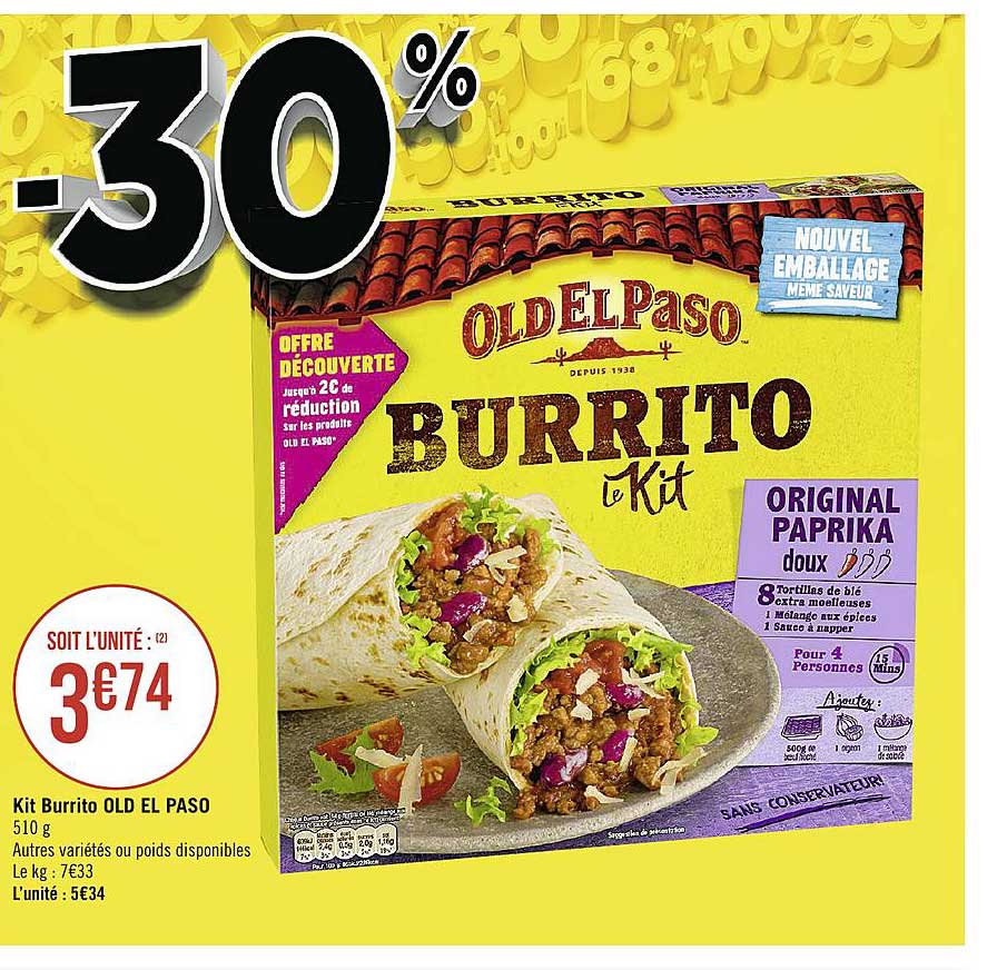 Kit Burrito Old El Paso