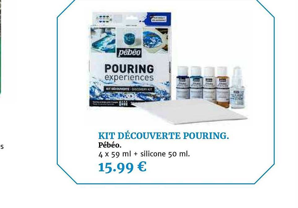 kit découverte pouring pébéo