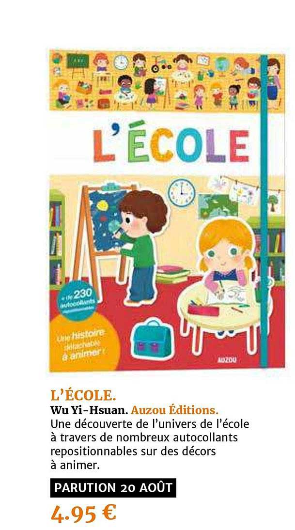 l'école wu yi hsuan auzou éditions