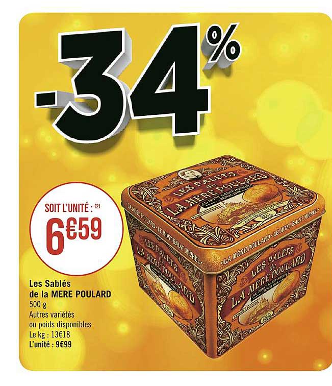 les sablés de la mère poulard