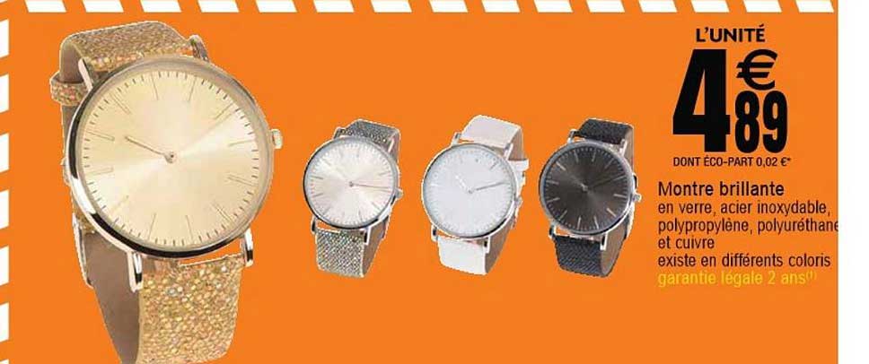 montre brillante