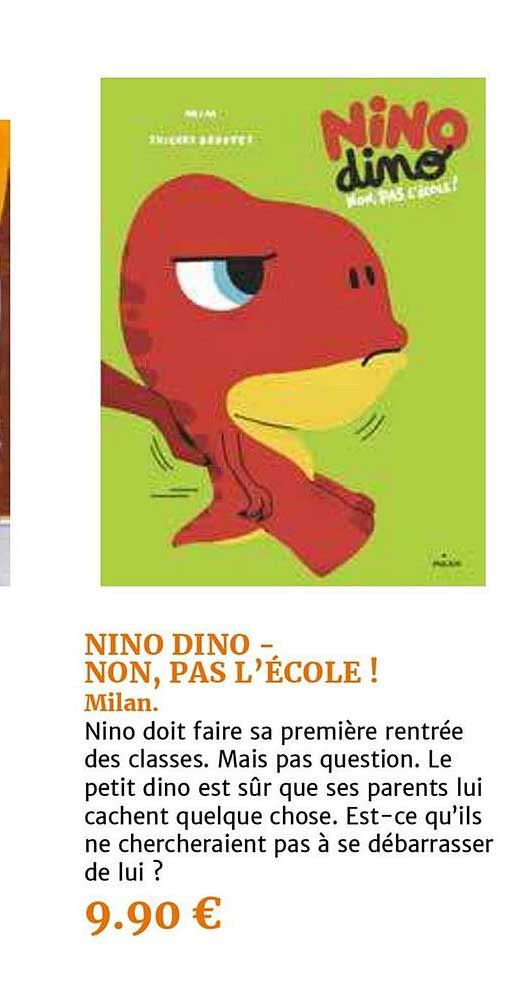 ninio dino non, pas l'école! milan