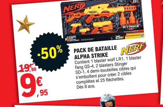 pack de bataille alpha strike nerf
