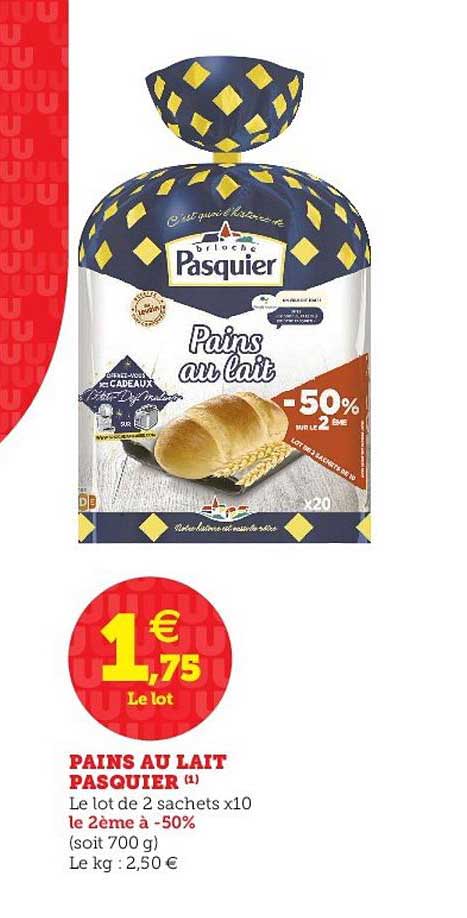 Pains Au Lait Pasquier