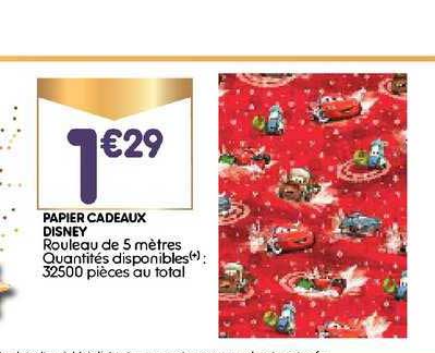 Papier Cadeaux Disney