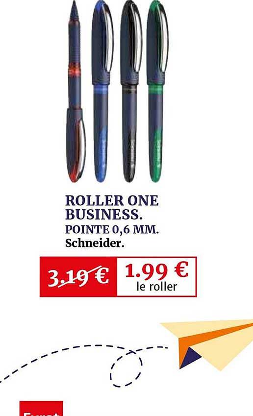 roller one business pointe 0.6 mm schneider