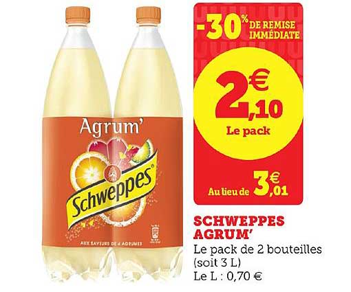 schweppes agrum'