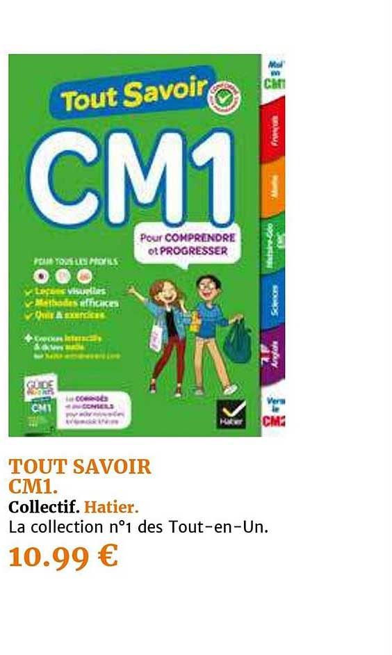 tout savoir cam1  collectif hatier