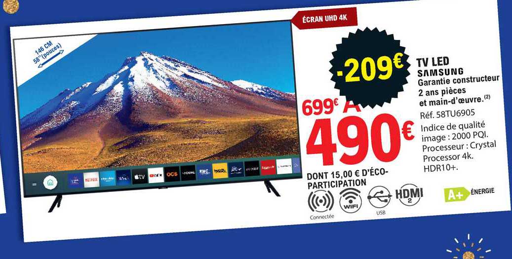 Tv Led 146 Cm Samsung