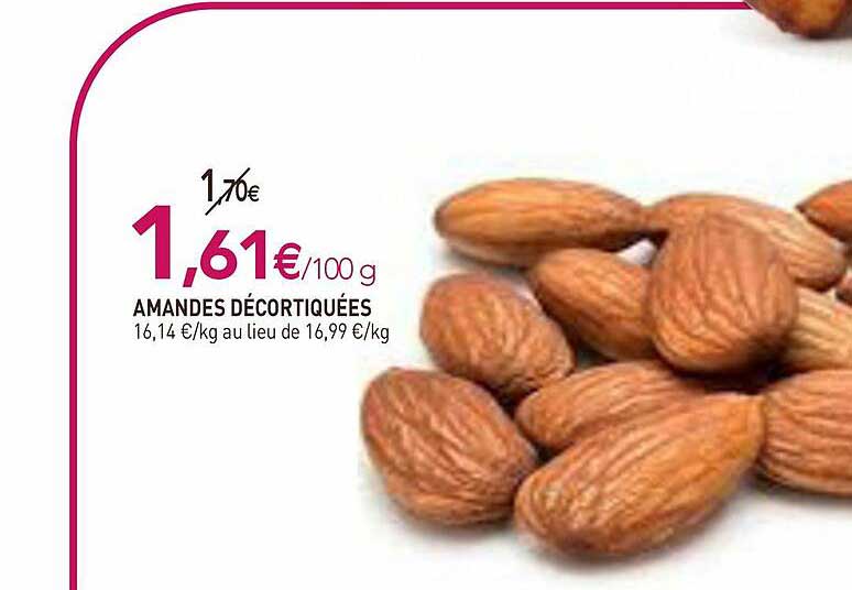 Amandes Décortiquées