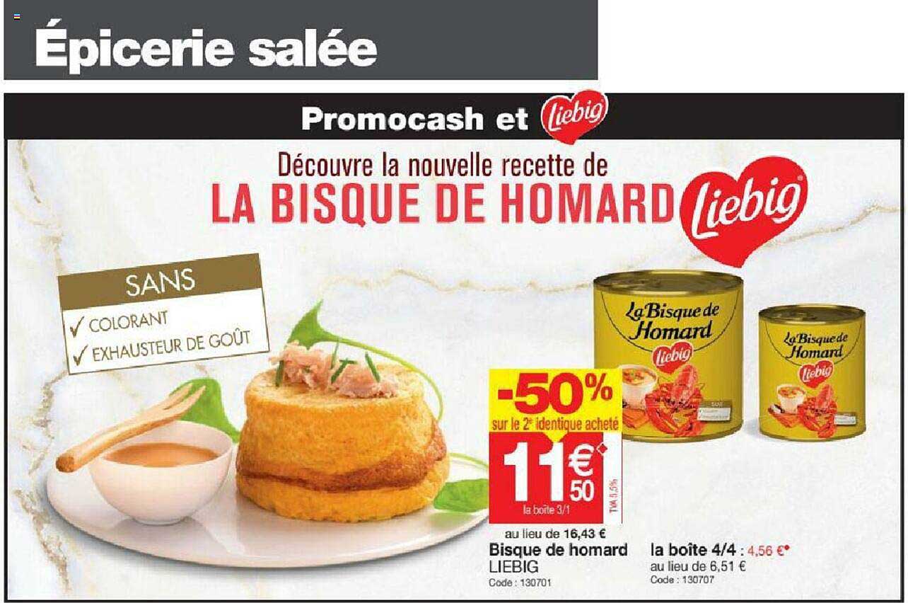 bisque de homard liebig