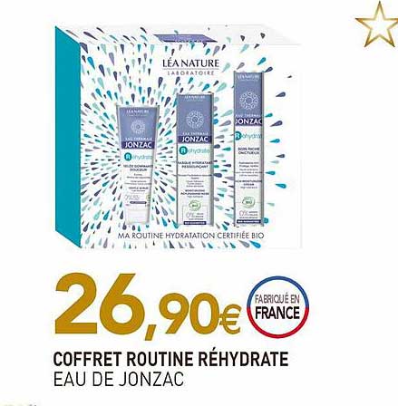 coffret routine réhydrate eau de jonzac