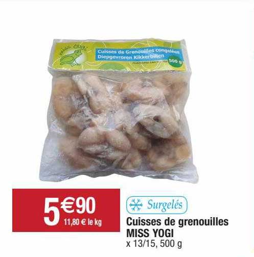 cuisses de grenouilles miss yogi