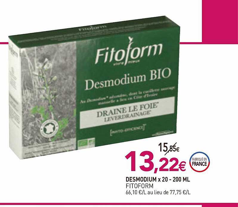 desmodium x20 - 200 ml fitoform