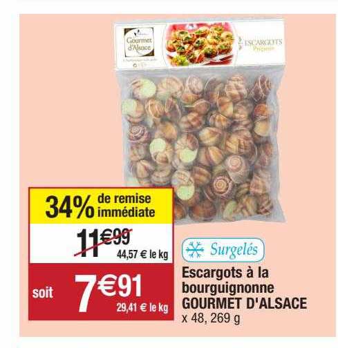 escargots à la bourguignonne gourmet d'alsace