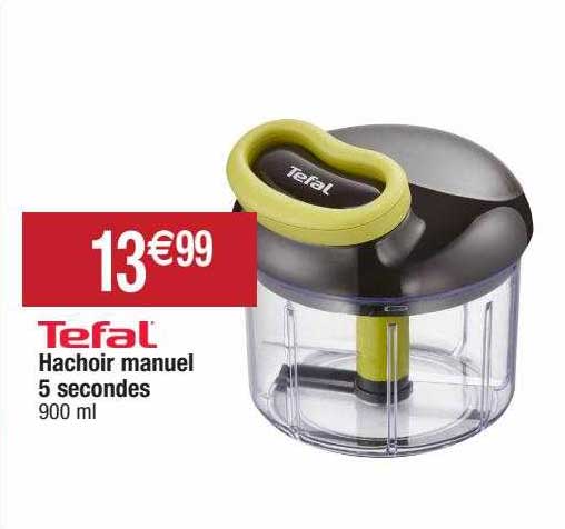 hachoir manuel 5 secondes tefal