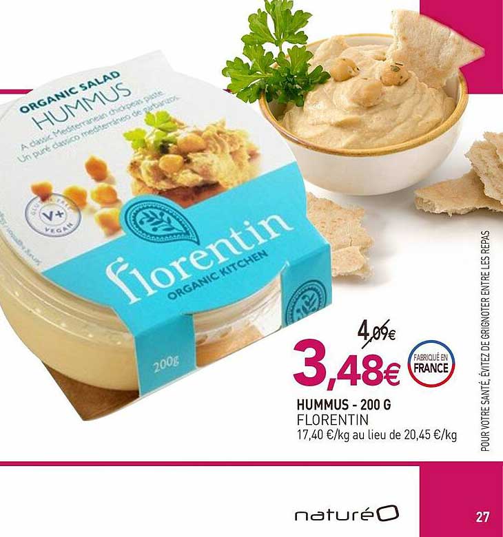 hummus florentin - 200 g