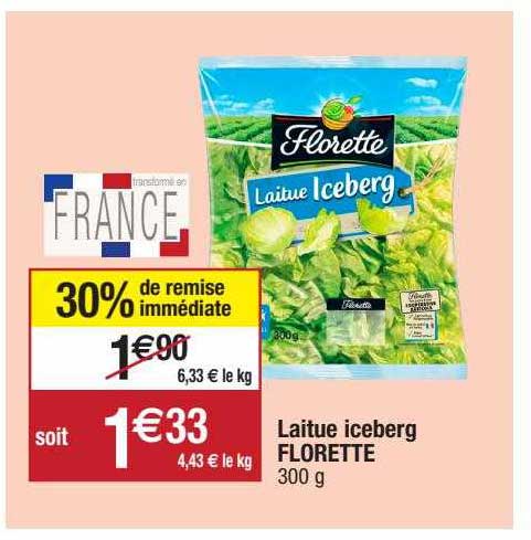 Laitue Iceberg Florette
