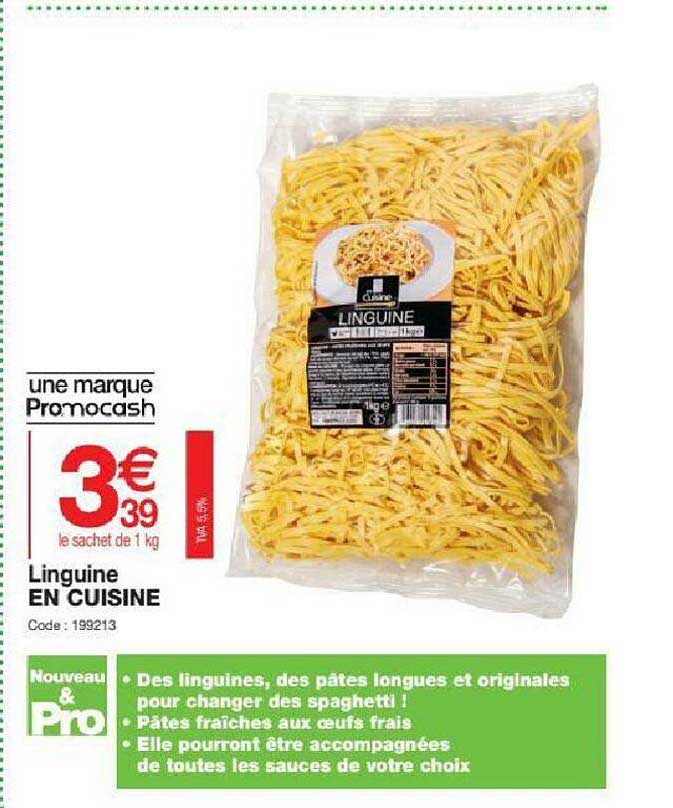 Linguine En Cuisine