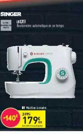 machine à coudre singer