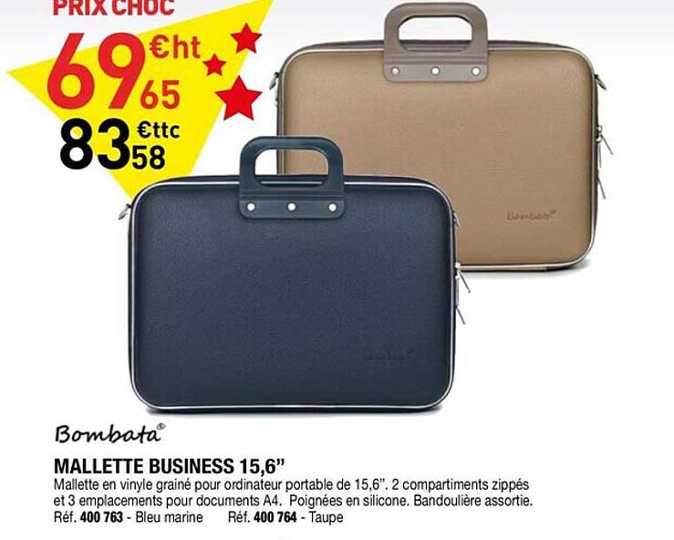 Mallette Business 15,6" Bombata